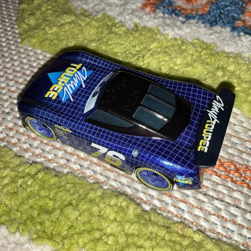 DISNEY PIXAR CARS MATTEL WILL RUSCH VINYL TOUPEE NEXT GEN METAL #76